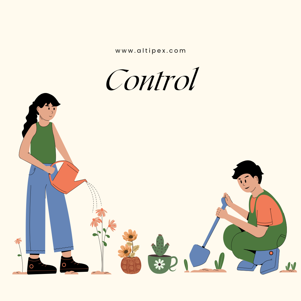 Gardening Image to illustrate C (control) in G-STIC template